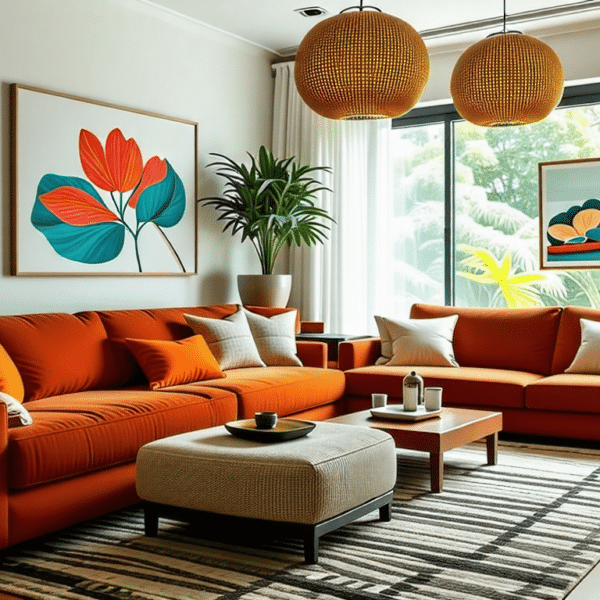 Do you want to transform your living room into a cozy oasis? Here’s how to do it!