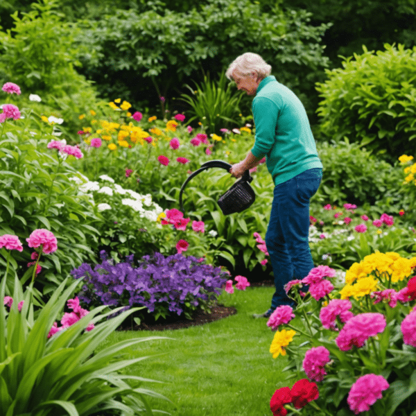 How to plant flowers for a garden full of color